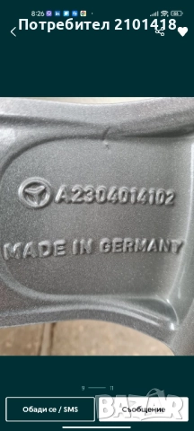 джанти за Мерцедес 18 цола спорт пакет , снимка 7 - Гуми и джанти - 51686177