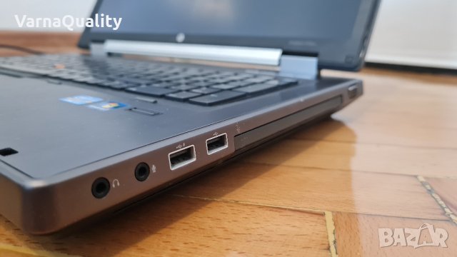 QUAD CORE 17"FHD Графична работна станция - HP EliteBook 876OW, i7, 16GB RAM, 256GB SSD QUADRO 3000M, снимка 3 - Лаптопи за работа - 41390320