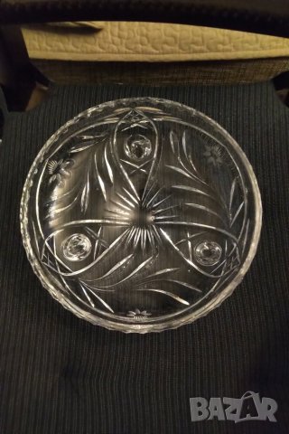 БОХЕМИЯ Кристална фруктиера , снимка 3 - Аксесоари за кухня - 35825809