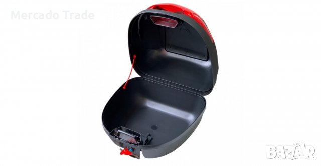 Куфар за мотор, За 1 каска, 2089, Черен, снимка 2 - Аксесоари и консумативи - 36134907