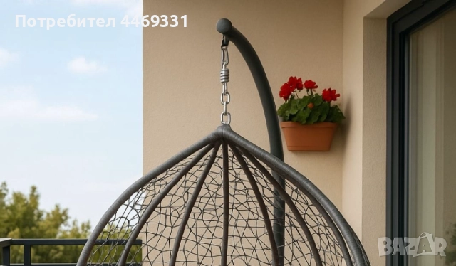 Градинска висяща люлка тип гнездо,яйце–Промоция!, снимка 3 - Други - 52376787