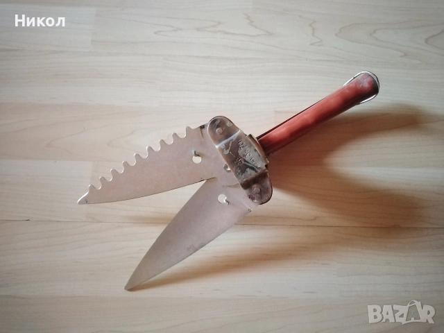 Градинска ножица комбинирана тип лопатка руска, снимка 2 - Градински инструменти - 53799259