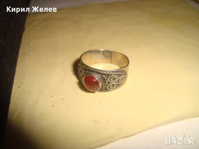 ПОСРЕБРЕН или СРЕБЪРЕН с ФИЛИГРАННИ ОРНАМЕНТИ СТАРИНЕН СКЪПОЦЕНЕН ПРЪСТЕН 2173, снимка 10 - Антикварни и старинни предмети - 33867180