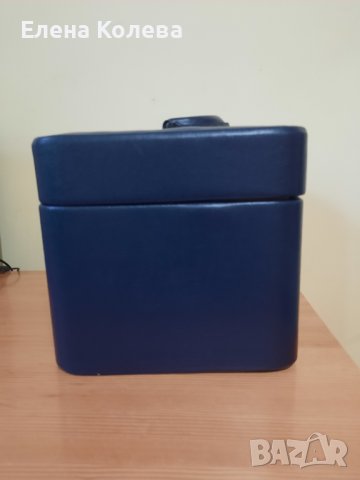 Кожен син куфар, снимка 6 - Чанти - 41827920
