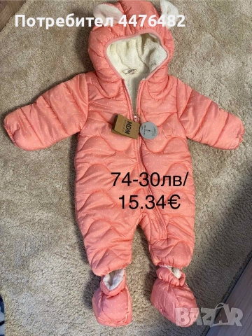 Зимни якета и космонавти , снимка 4 - Бебешки гащеризони - 52923589