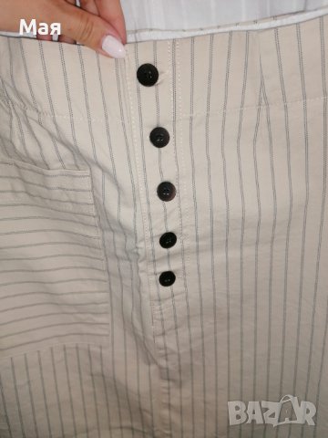 Пола Zara S / риза бродерия S, снимка 3 - Поли - 41844966