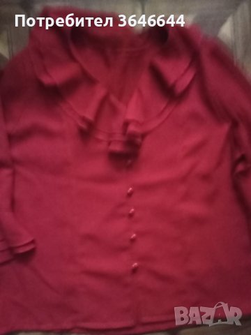 Официална копринена блуза, снимка 3 - Блузи с дълъг ръкав и пуловери - 41566859