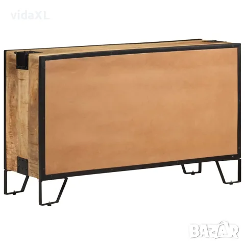 vidaXL Бюфет, 100x31x60 см, грубо мангово дърво масив, снимка 4 - Бюфети - 56146549