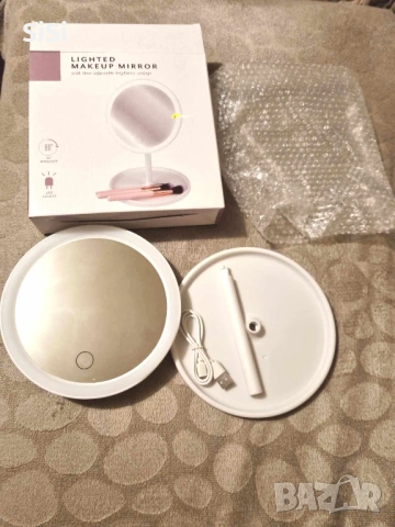 Козметично светещо огледало,ново