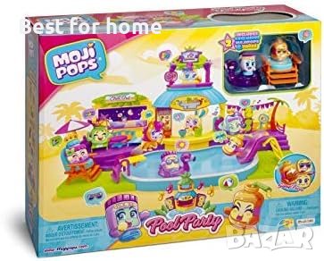 Парти на басейна, забавна детска игра,Pool Party пълен комплект от кукли и аксесоари, снимка 8 - Кукли - 41771660