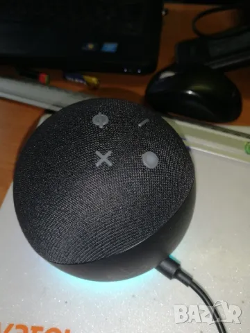 Смарт колонка Amazon Echo Dot 4, снимка 4 - Bluetooth тонколони - 48526918