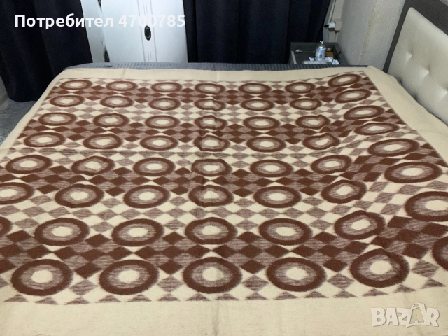 2 бр чисто нови вълнени одеяла-, снимка 2 - Олекотени завивки и одеяла - 52998815