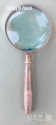 Стара лупа,Carl Zeiss Jena,1944г,бронз, снимка 8 - Антикварни и старинни предмети - 51780200