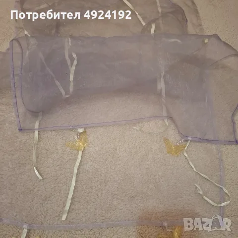Комплект къси Пердета с пепуруди, снимка 5 - Пердета и завеси - 56182887
