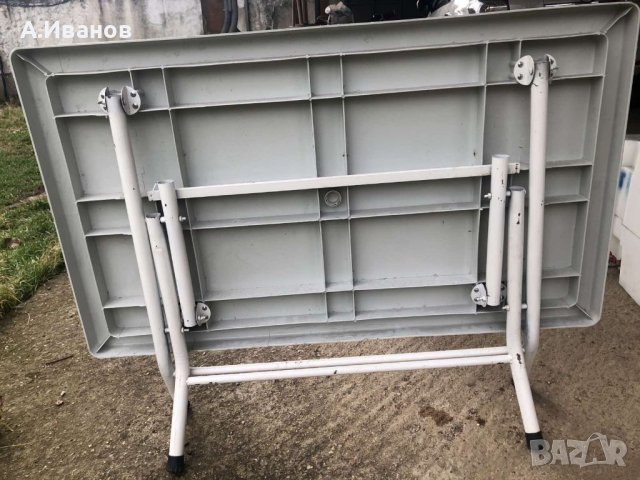 Маси с метална основа + столове - комплекти, снимка 6 - Градински мебели, декорация  - 38990293