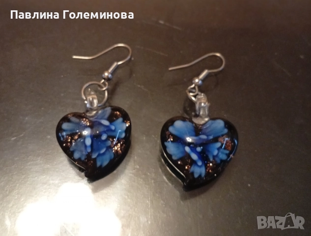 Дамски обици, снимка 10 - Обеци - 33026502