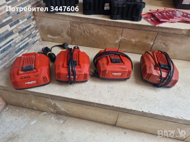 Hilti B22 , B36 , B12 , Nuron батерия / батерии и зарядно/зарядни, снимка 8 - Други инструменти - 50093844