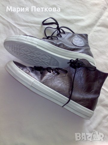 Кецове Converse All Star от естествена кожа, снимка 5 - Кецове - 34328905