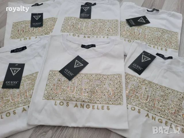 Guess памучни дамски тениски 
