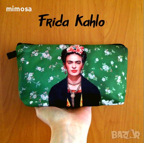 Фрида Кало несесери с принт, снимка 7 - Портфейли, портмонета - 41167508