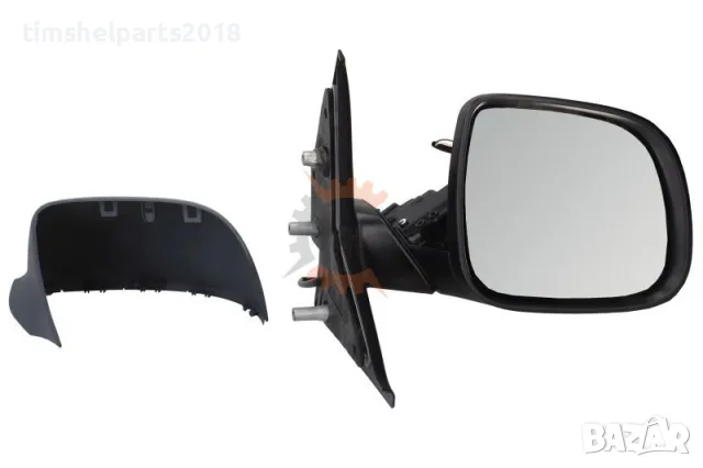 Огледало странично Грундирано "Елекрическо" 5 PIN за Volkswagen Transporter T5/T6 2009-2015 - ДЯСНА