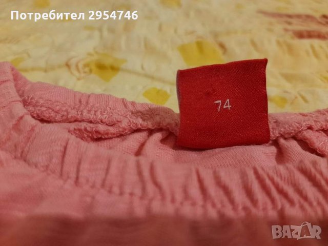 Рокля s'Oliver, размер 74 см., снимка 3 - Бебешки рокли - 34111508