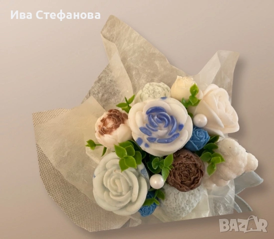 Ароматизирани букети от соев восък , снимка 6 - Декорация за дома - 53154840