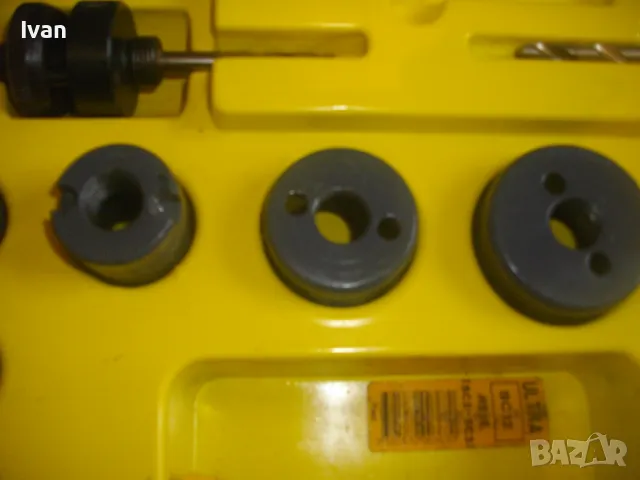 СТАРО КАЧЕСТВО ФРЕНСКИ ОРИГИНАЛЕН ПРОФЕСИОНАЛЕН КОМПЛЕКТ БОРКОРОНИ 16-62мм ЗА ДЪРВО И МЕТАЛ ULTRA, снимка 11 - Други инструменти - 48998480