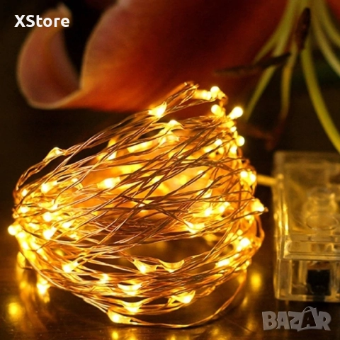 Коледни лампички на батерии в различни цветове, снимка 14 - Декорация за дома - 52440352