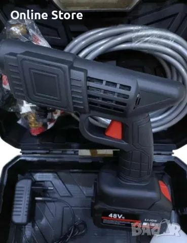 Акумулаторна водоструйка с 2 батерии 48V, снимка 7 - Аксесоари и консумативи - 48280611