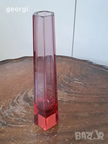дизайнерска розова ваза 19/2, снимка 2 - Вази - 49096207