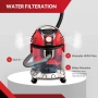 Прахосмукачка с воден филтър Voltz, 1200W-1400W, 15л., Червена, снимка 8