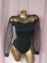 XS/S Черно боди с дълъг ръкав , снимка 5