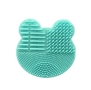Силиконова подложка с власинки за почистване на четките за грим HZS343, снимка 2