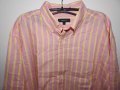GANT Мъжка риза с дълъг ръкав (XL) раирана розова, снимка 2