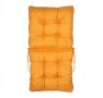 Възглавница за стол с облегалка, 100x50 см, Оранжева, снимка 2
