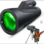 Монокулярният телескоп GOBEES 12x50 HD Starscope, монокуляр с държач за смартфон и статив, 12-точков, снимка 6