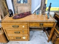 Винтидж бюро Drexel (САЩ) – масивно дърво, снимка 2