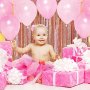 Нови 3 броя 1мх2м  Завеси Ресни с блясък розово злато Декорация Рожден ден Парти, снимка 9