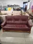 Диван 3-ка-Масив-Естествена Кожа-внос от Германия!...КАТО НОВ!..., снимка 2