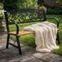 Елегантна градинска пейка GARDEN LINE – здрава болтова конструкция, снимка 2