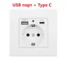 Електрически контакт 16A с USB и Type-C 250V 3500W, снимка 1