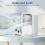 Портативен 3-в-1 Мини Климатик и Охладител за Въздух OMISOON 800мл, 8W, USB, снимка 6