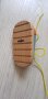 Дървена обувка с връзки за завързване, снимка 2