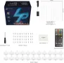Светлини за завеси, 540 светодиода, 5x6,9 фута WiFi интелигентни LED светлини за завеси, снимка 5