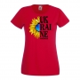 Дамска тениска NO WAR UKRAINE SUNFLOWER,подкрепям Укркайна, снимка 5