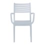 Стол трапезен градински OLIMPIA ARM Бял, снимка 2