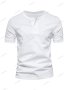 Мъжка тениска Henry Crewneck Short Sleeve T-shirt Men's Slim fit, 6цвята - 023, снимка 2