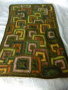 Ръчно плетено  одялце от вълна, снимка 1 - Олекотени завивки и одеяла - 36117603