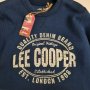 Lee Cooper Fic Logo - Мъжко спортно горнище, синьо, размер - XS., снимка 4